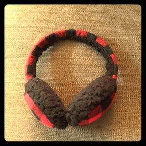 Madden Girl Buffalo Plaid Ear Muffs